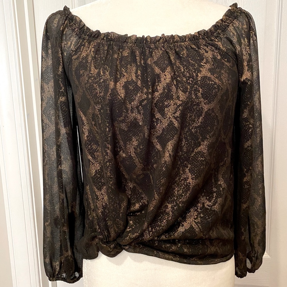 Rock and Republic Off the Shoulder Blouse